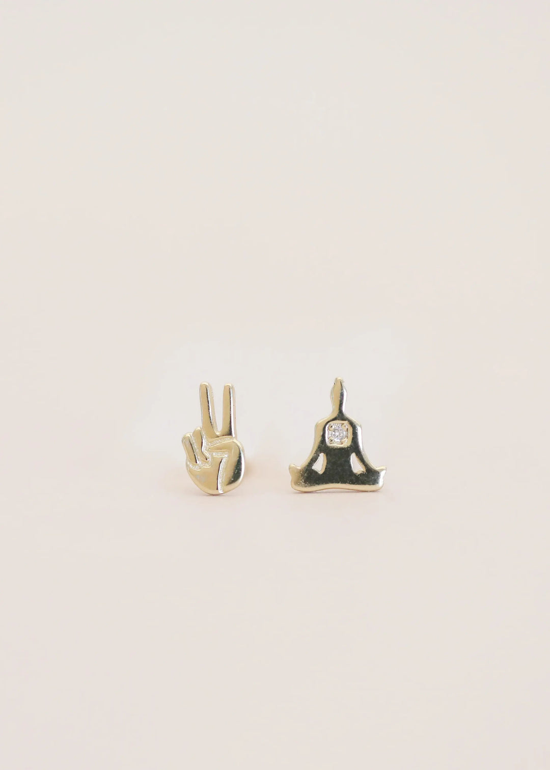 Yogo Jewelry Zen Fashion Stud Earrings