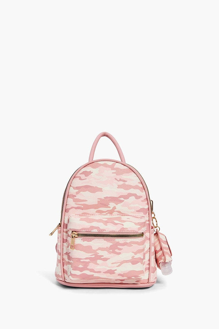 Pink Mini Camo Backpack - Fashion Bop