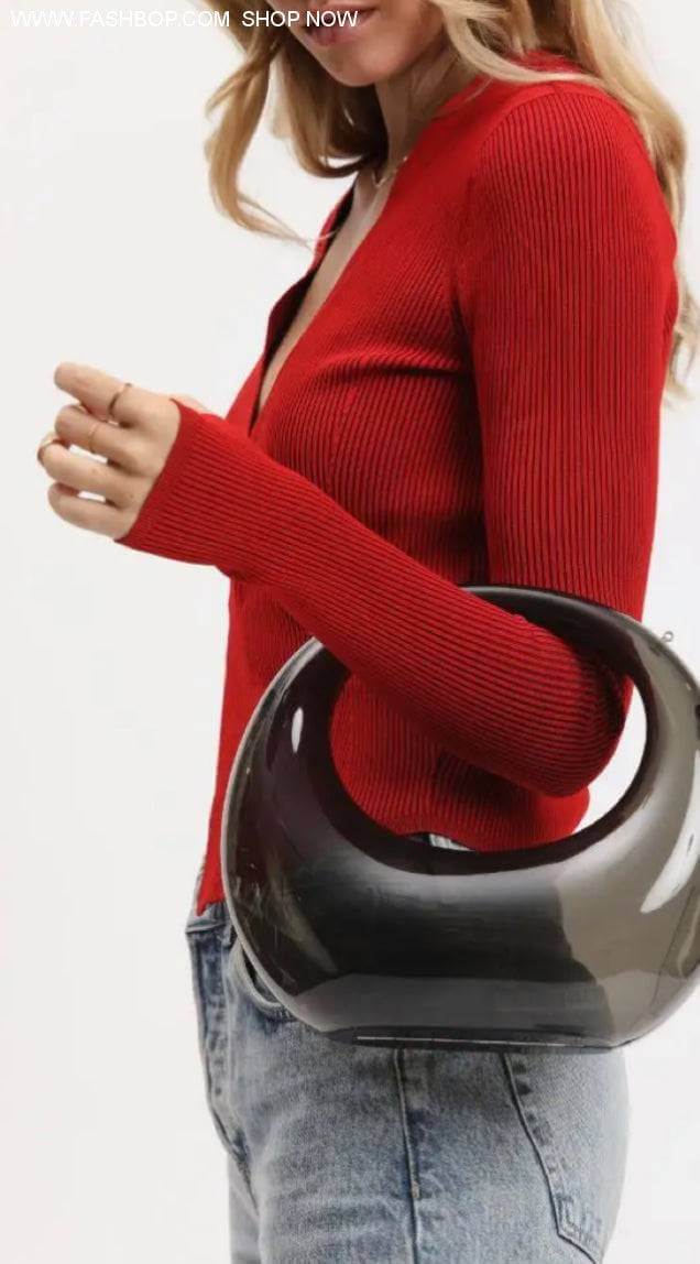 Clear Loop Handbag - Fashion Bop